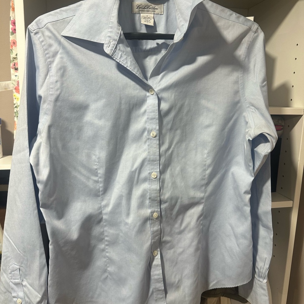 Brooks Brothers Light Blue Button Down Shirt